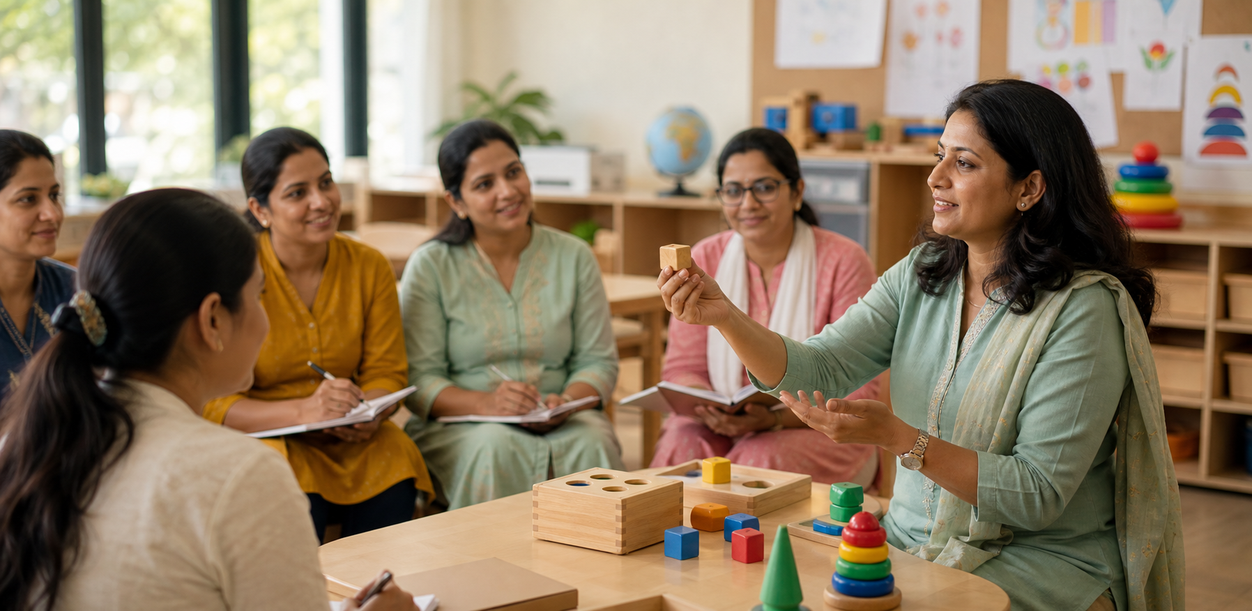 Teacher training workshop for Diploma in Primary Teacher Training (DPTT)
